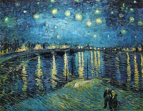 Vincent van Gogh,星降る夜